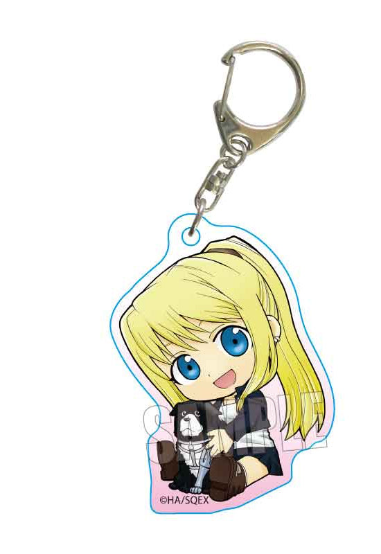 Fullmetal Alchemist Bell House GyuGyutto Acrylic Key Chain Winry Rockbell