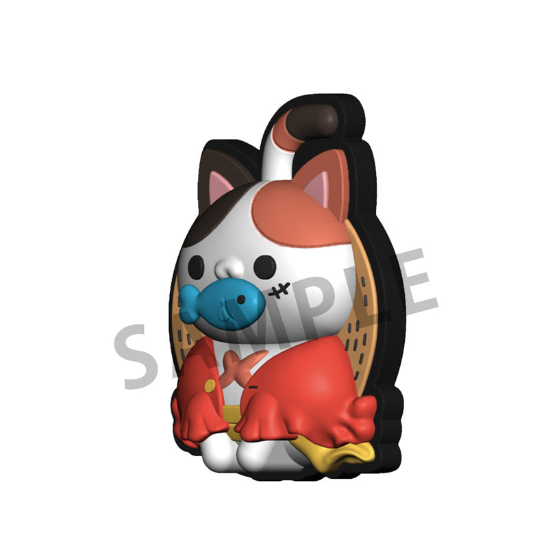 ONE PIECE MEGAHOUSE MEGA CAT PROJECT Nyan Piece Nyan! Rubber Clip