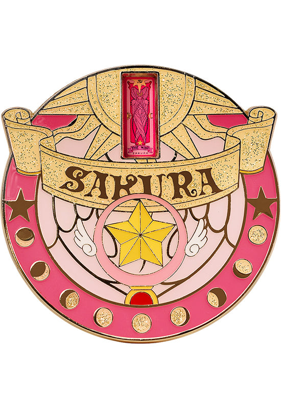 Cardcaptor Sakura 25th Anniversary GoodSmile Moment Metal Badge: Star Wand