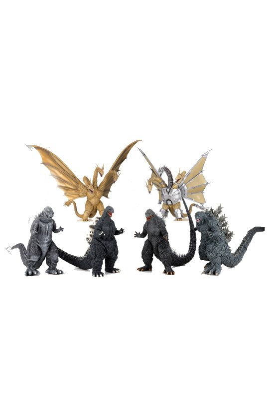 Godzilla Kaiju part1 eighteen Gekizou Series Successive Generations (Set of 6 Characters)