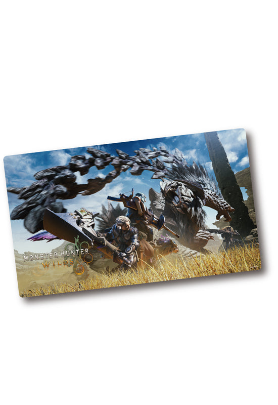 Monster Hunter Wilds Capcom Desk Mat Package Visual