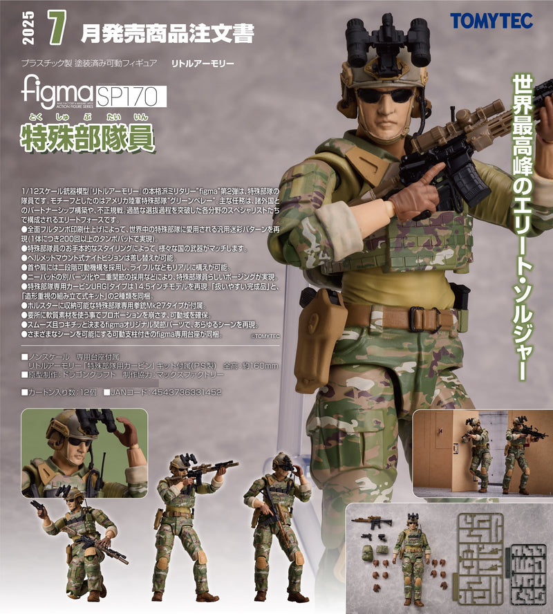 SP-170 Little Armory figma Special Forces Member