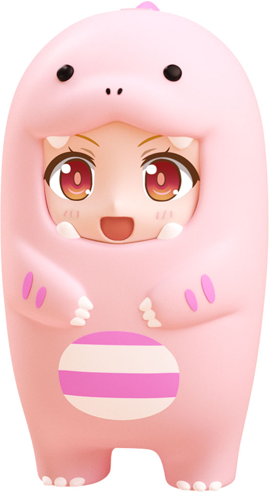 Nendoroid More: Face Parts Case (Pink Dinosaur)