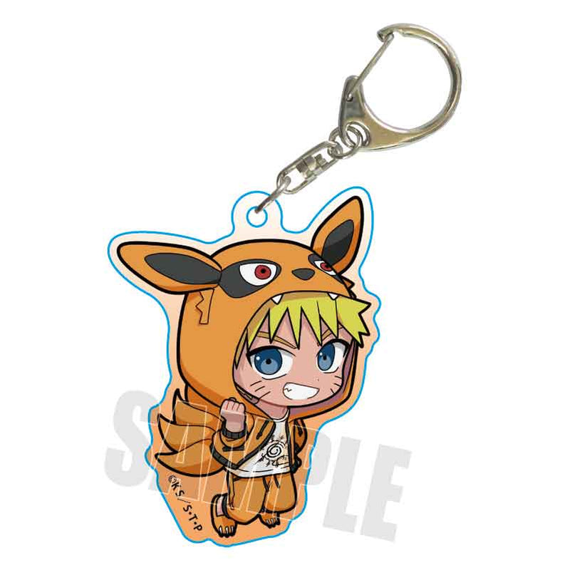 NARUTO -Shippuden- Bell House Trading Acrylic Key Chain (Deformed) Kigurumi Pajamas Ver. (1 Random)