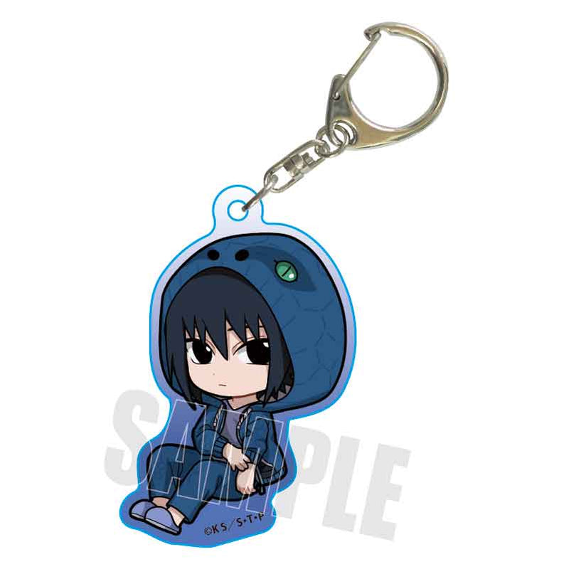 NARUTO -Shippuden- Bell House Trading Acrylic Key Chain (Deformed) Kigurumi Pajamas Ver. (1 Random)