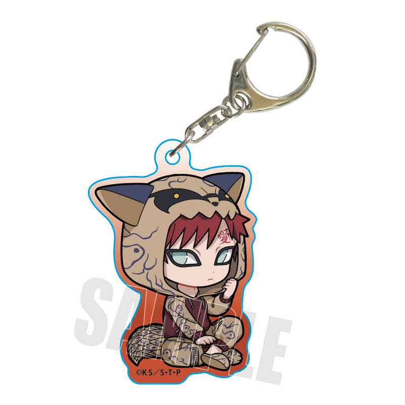 NARUTO -Shippuden- Bell House Trading Acrylic Key Chain (Deformed) Kigurumi Pajamas Ver. (1 Random)