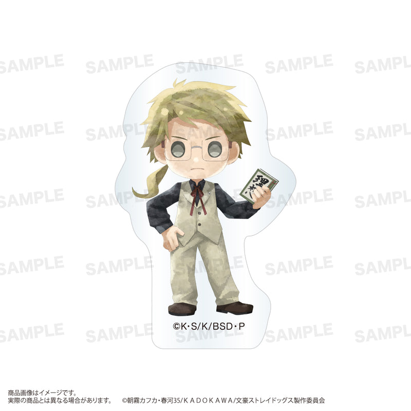 Bungo Stray Dogs Star mine Trading Die-cut Acrylic Block Charamage(1 Random)