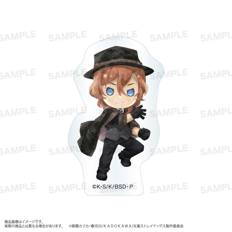 Bungo Stray Dogs Star mine Trading Die-cut Acrylic Block Charamage(1 Random)