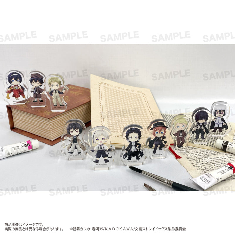 Bungo Stray Dogs Star mine Trading Die-cut Acrylic Block Charamage(1 Random)