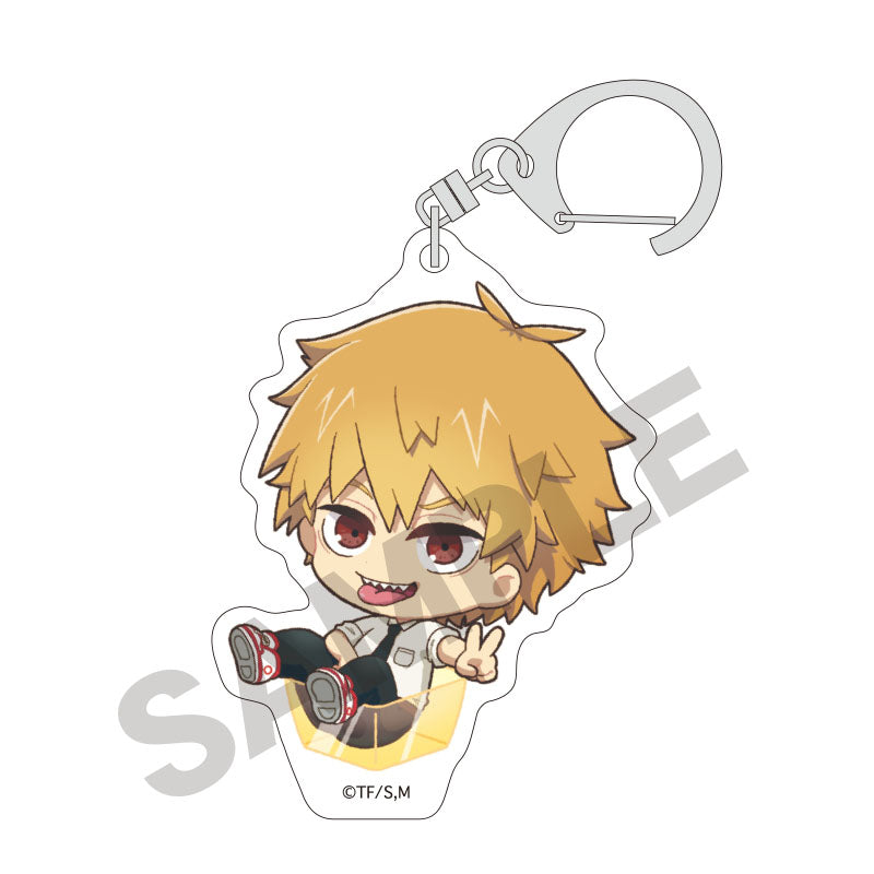 Chainsaw Man Crux Trading Acrylic Key Chain Hacosupo