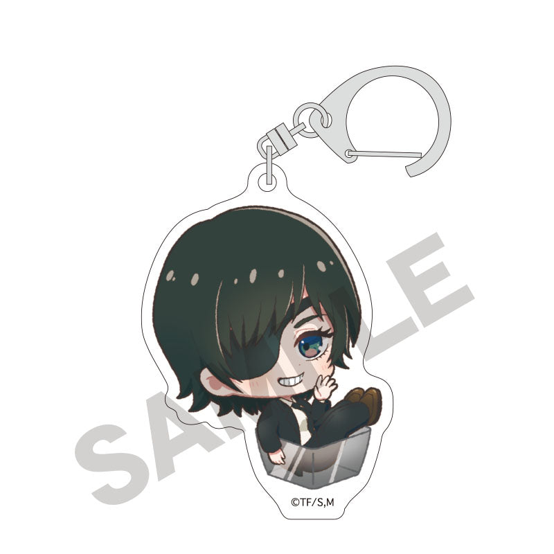 Chainsaw Man Crux Trading Acrylic Key Chain Hacosupo