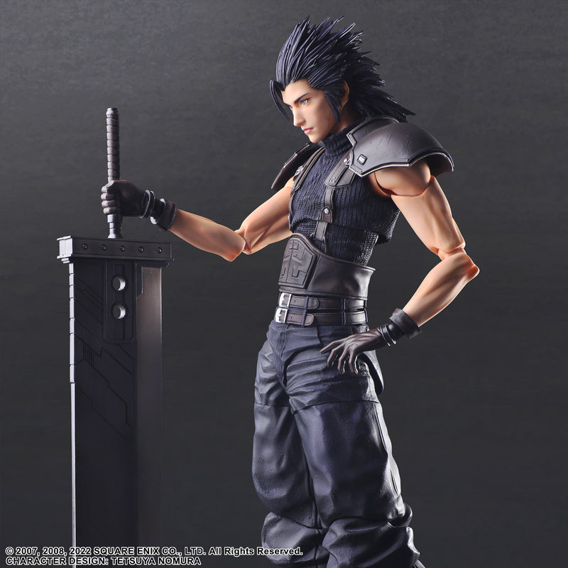 Final Fantasy VII Reunion Crisis Core Square Enix Play Arts Kai Zack Fair Soldier Class 1st(JP)