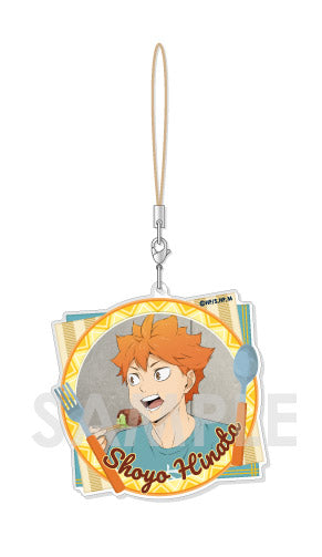 Haikyu!! Sol InternationalAcrylic Strap -Let's Eat!- (1 Random)