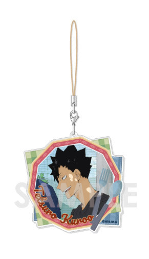 Haikyu!! Sol InternationalAcrylic Strap -Let's Eat!- (1 Random)