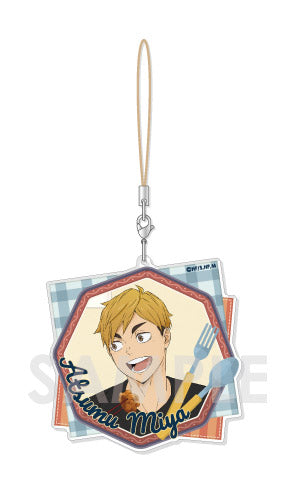 Haikyu!! Sol InternationalAcrylic Strap -Let's Eat!- (1 Random)