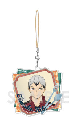 Haikyu!! Sol InternationalAcrylic Strap -Let's Eat!- (1 Random)