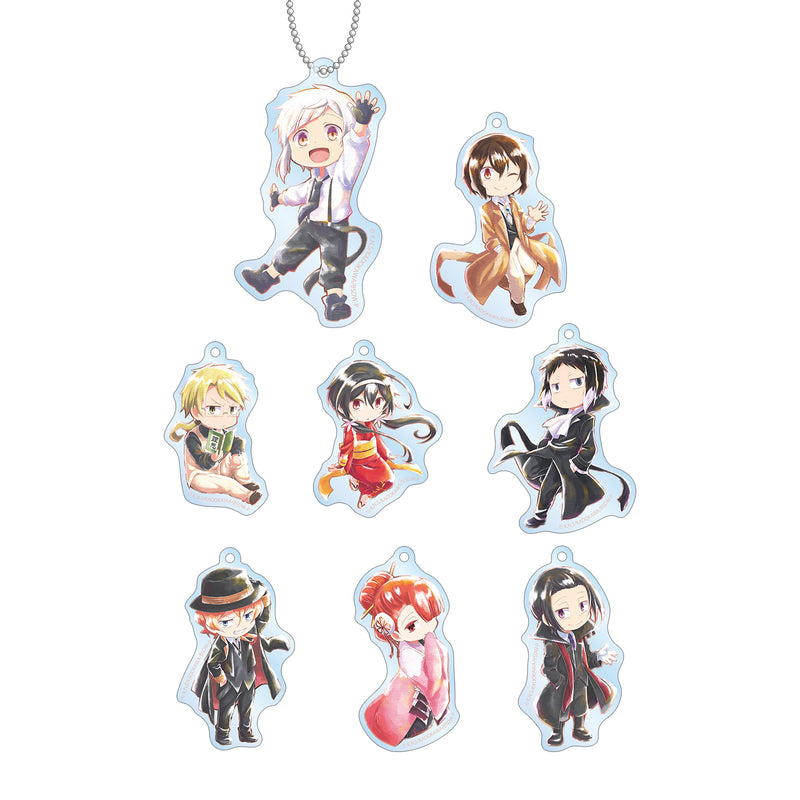 Bungo Stray Dogs Wan! armabianca Trading Ani-Art Aqua Label Acrylic Key Chain (1 Random Blind)