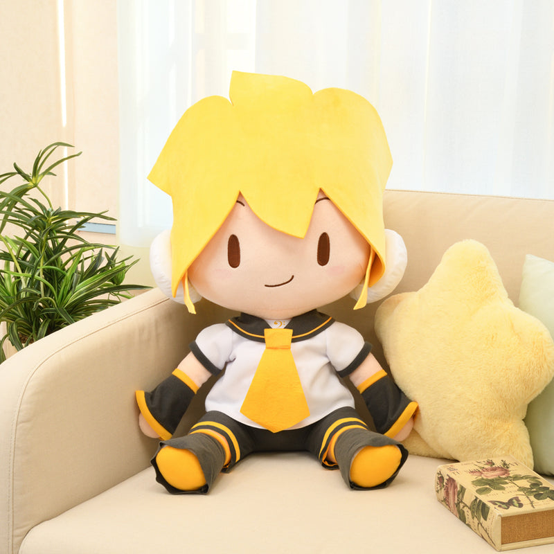 Hatsune Miku Series SEGA Fuwapuchi Len Kagamine Fuwa Petit Dodeka Jumbo Plush