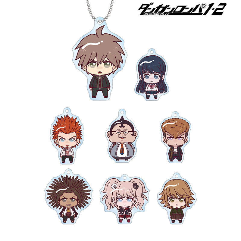 Danganronpa 1,2 Reload armabianca Trading Chokonto! Acrylic Key Chain Ver.A(1 Random)