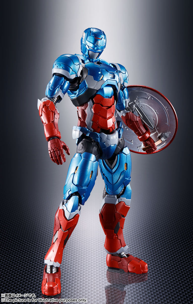 Tech on Avengers Bandai S.H.Figuarts Captain America