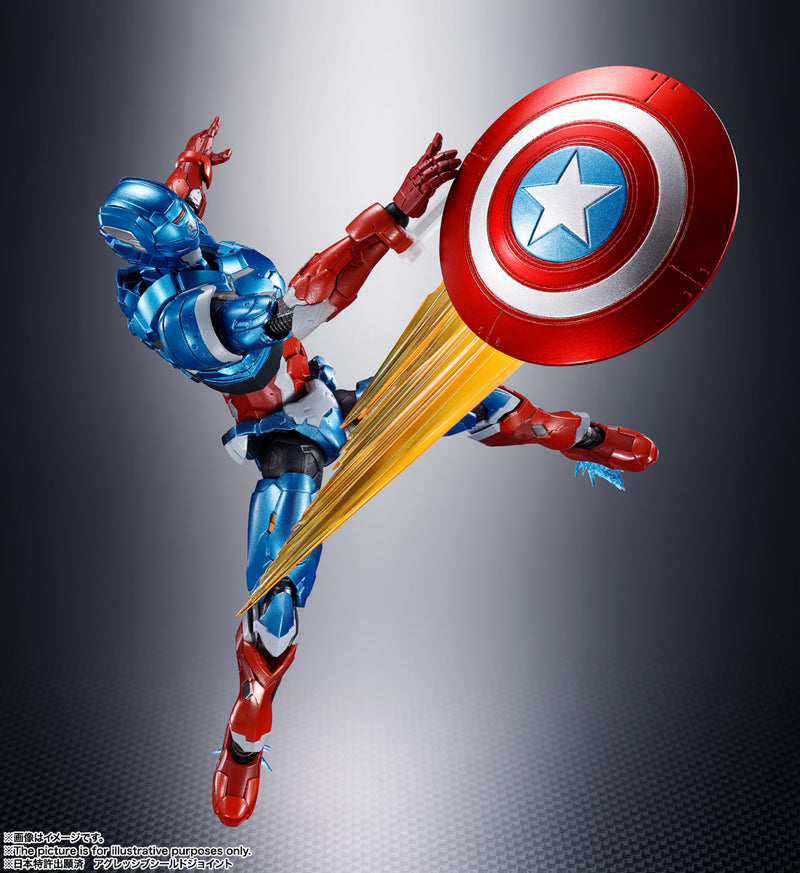 Tech on Avengers Bandai S.H.Figuarts Captain America