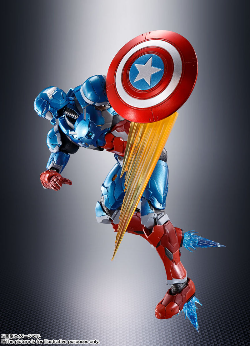 Tech on Avengers Bandai S.H.Figuarts Captain America