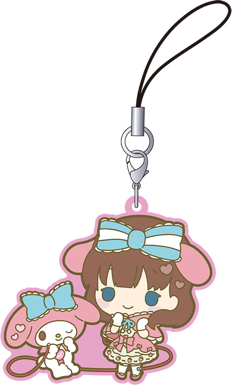 The Idolmaster Cinderella Girls Movic Rubber Strap Collection Sanrio Characters C(1 Random)