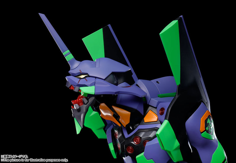 Rebuild of Evangelion Bandai DYNACTION Humanoid Decisive Weapon Artificial Human Evangelion EVA-01 + Cassius Spear (Renewal Color Edition)