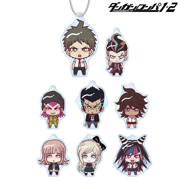 Danganronpa 1,2 Reload armabianca Trading Chokonto! Acrylic Key Chain Ver.C(1 Random)