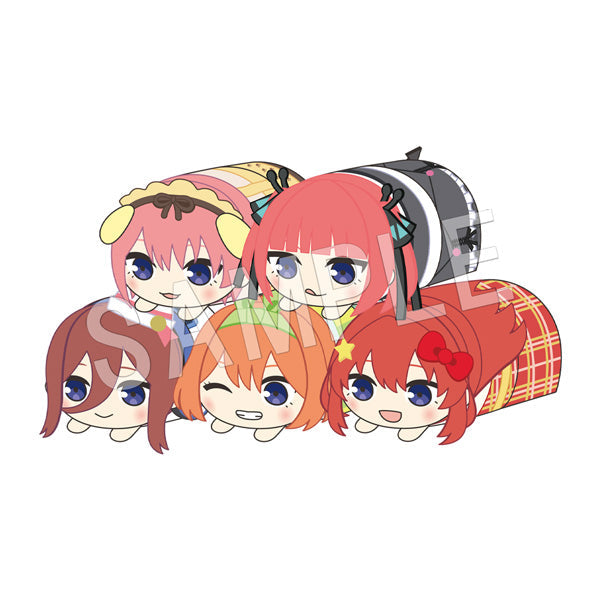 The Quintessential Quintuplets Season 2 Chugai Mining x Sanrio Characters Mochikororin Plush Mascot(Box of 5)