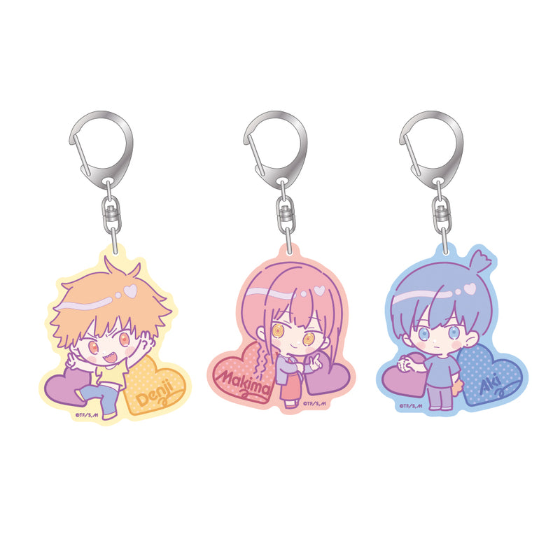 Chainsaw Man Algernon Product Love Pastel Acrylic Key Chain(1 Random)