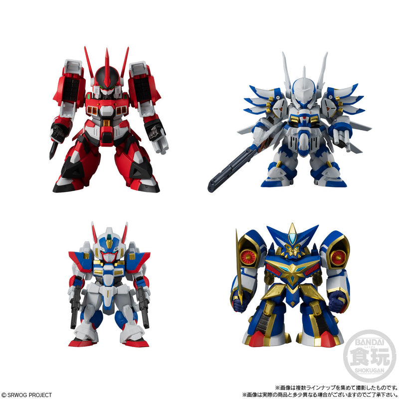 Super Robot Wars Original Generation Bandai Original Collection 02 (Box of 4)