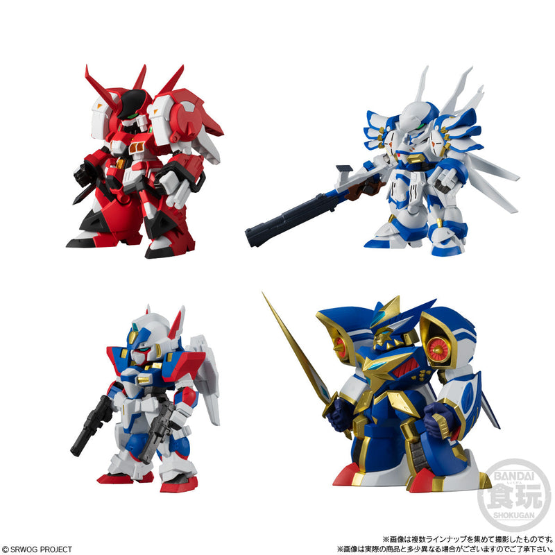 Super Robot Wars Original Generation Bandai Original Collection 02 (Box of 4)