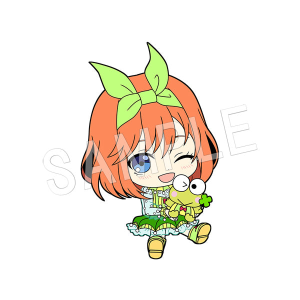 The Quintessential Quintuplets Season 2 Chugai Mining x Sanrio Characters Petanko Trading Rubber Strap (1 Random)