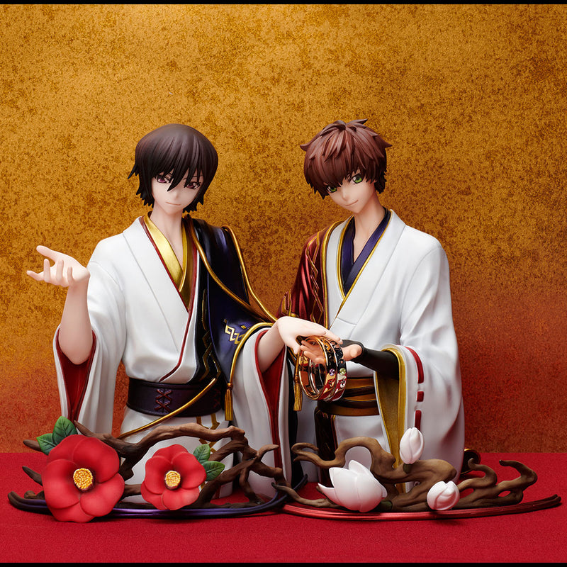 Statue and ring style FREEing Lelouch Lamperouge & Kururugi Suzaku（SIZE 15）