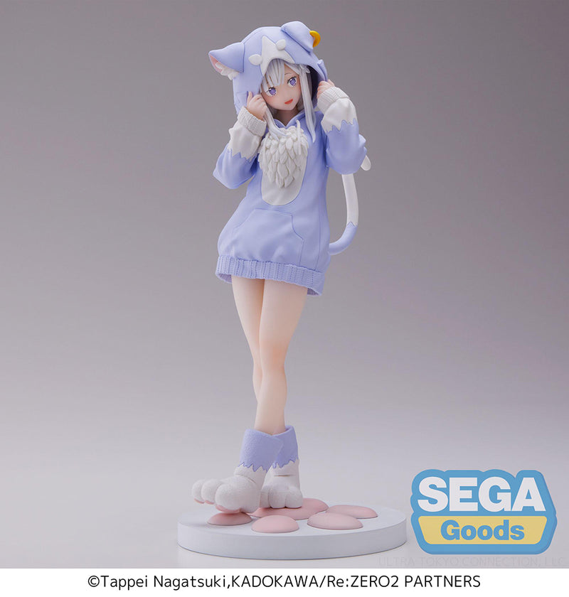 Re:ZERO -Starting Life in Another World- SEGA Luminasta Emilia Mofumofu Pack