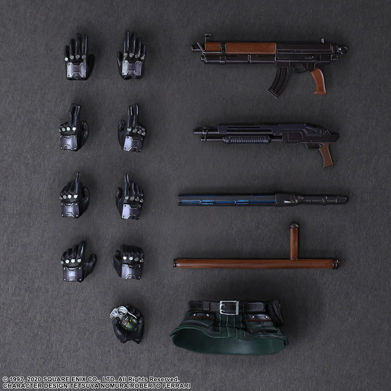 FINAL FANTASY VII REMAKE™ Square Enix PLAY ARTS KAI™ Action Figure SHINRA ELITE SECURITY OFFICER & MOTORCYCLE SET