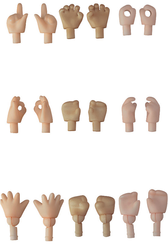 Nendoroid Doll Good Smile Company Hand Parts Set (Peach/Cinnamon/Cream)