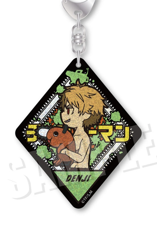 Chainsaw Man Empty VETCOLO Glitter Acrylic Key Chain 01 Denji