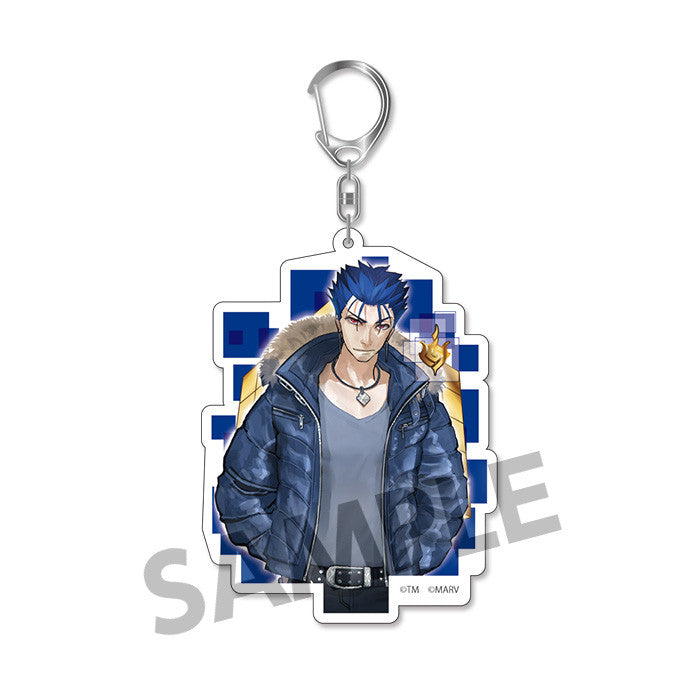 Fate/EXTELLA HOBBY STOCK Acrylic Keychain vol.2 Cu Chulainn