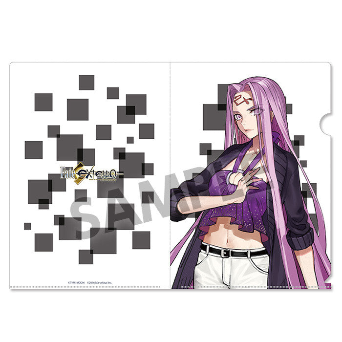 Fate/EXTELLA HOBBY STOCK Clear Document Folder vol.2 Medusa