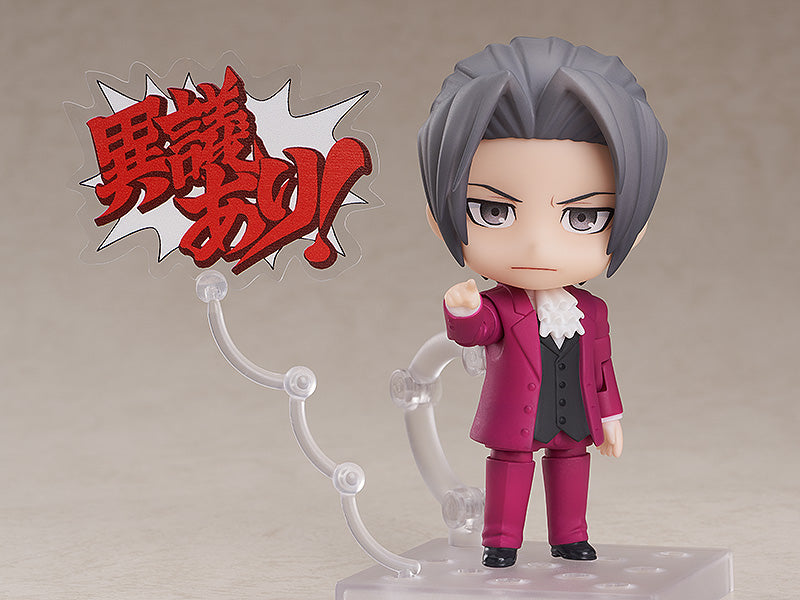 1762 Phoenix Wright: Ace Attorney Nendoroid Miles Edgeworth