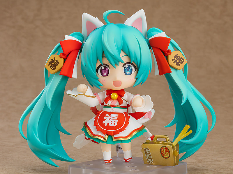 1777 Character Vocal Series 01: Hatsune Miku Nendoroid Hatsune Miku: Maneki Miku Ver.