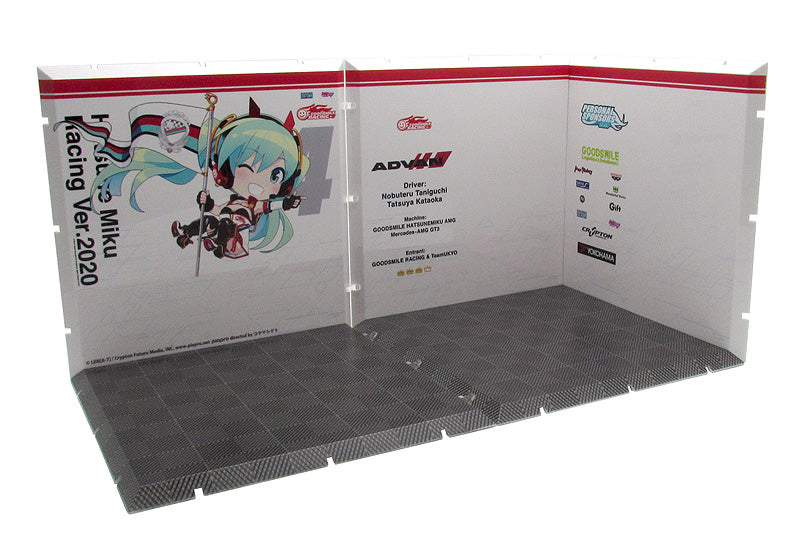 Dioramansion 150: PLM Dioramansion 150: Racing Miku Pit 2020 Optional Panel (Pit D)