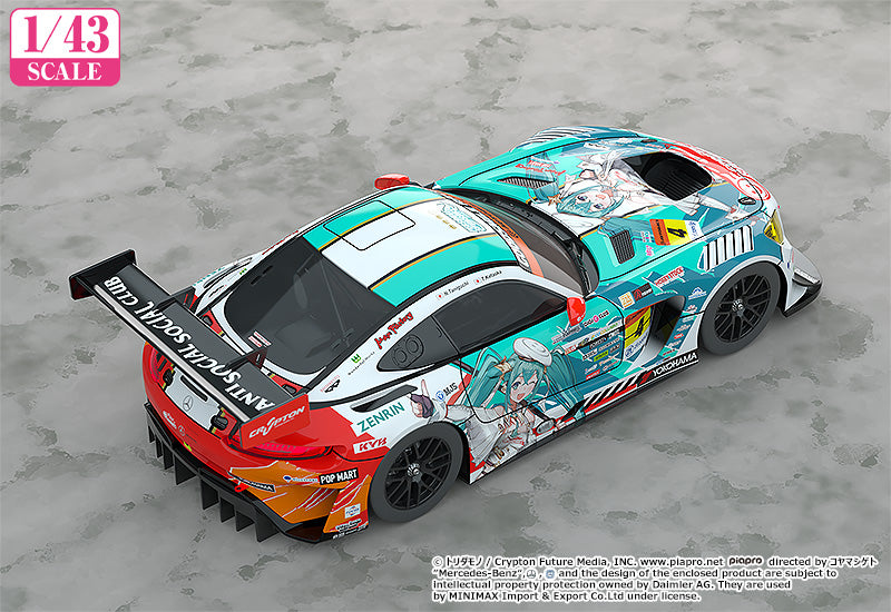 Hatsune Miku GT Project GOODSMILE RACING 1/43 Good Smile Hatsune Miku AMG 2023 Season Opening Ver.