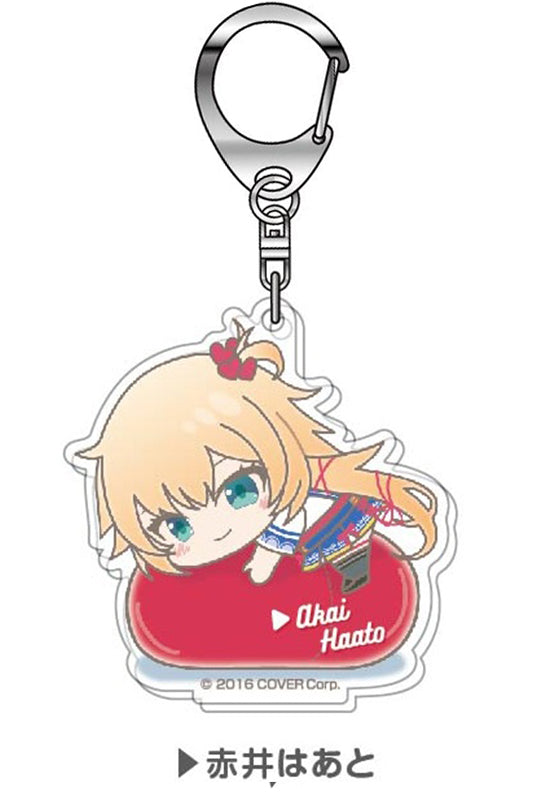 Hololive Bandai Acrylic Key Chain Hug Meets Vol.2 03 Akai Haato AK