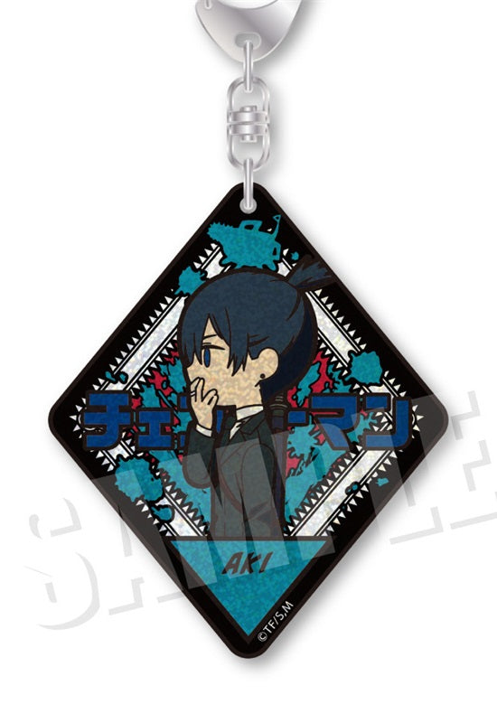 Chainsaw Man Empty VETCOLO Glitter Acrylic Key Chain 03 Hayakawa Aki