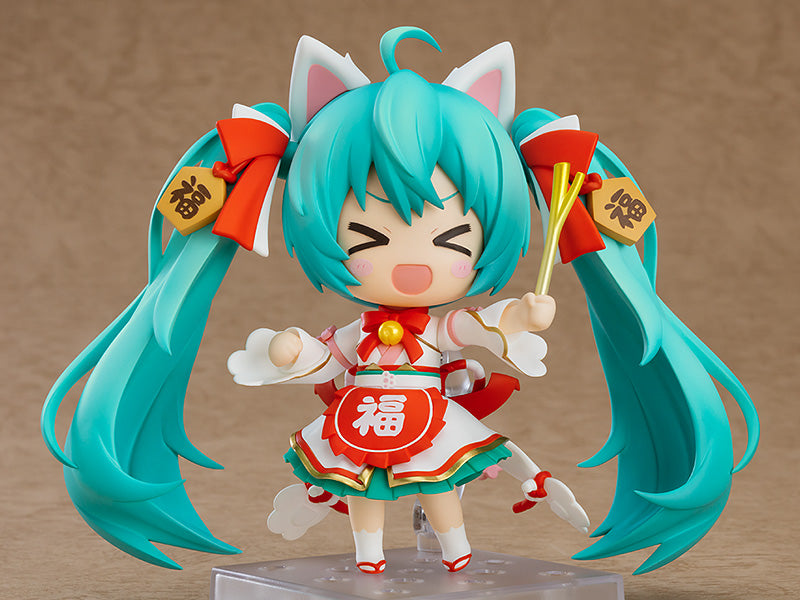 1777 Character Vocal Series 01: Hatsune Miku Nendoroid Hatsune Miku: Maneki Miku Ver.