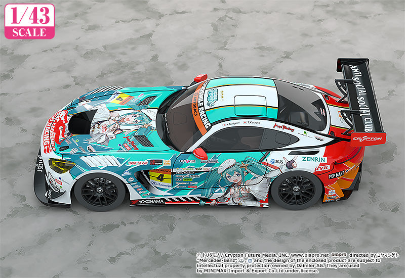 Hatsune Miku GT Project GOODSMILE RACING 1/43 Good Smile Hatsune Miku AMG 2023 Season Opening Ver.