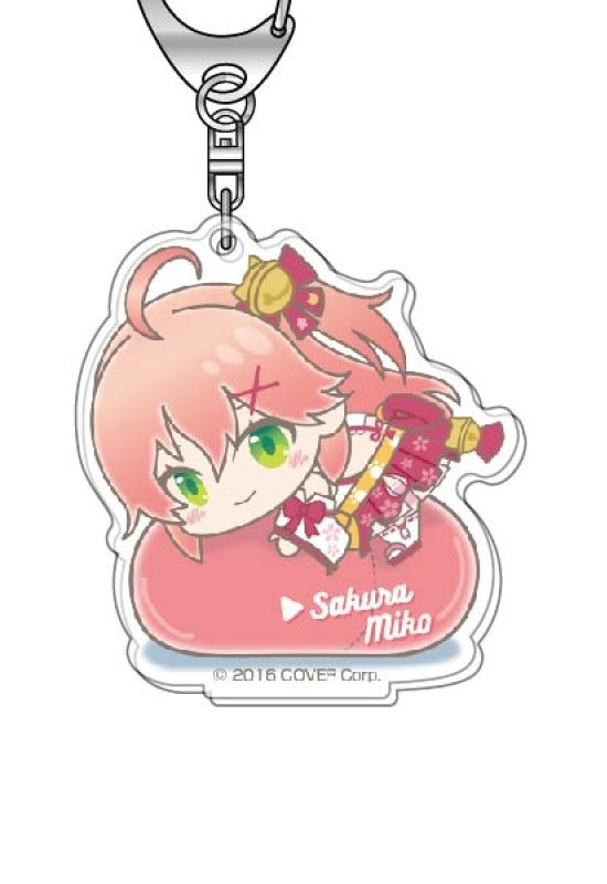 Hololive Bandai Acrylic Key Chain Hug Meets Vol.1 04 Sakura Miko AK